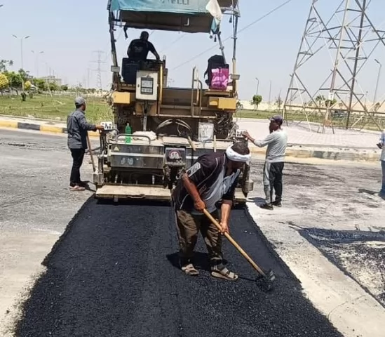 بيان هام من رئيس جهاز 15 مايو عن أحدث مشروعات الطرق فى المدينة.. 