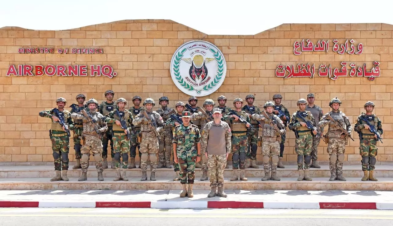 ختام فعاليات التدريب المصرى التركى المشترك 