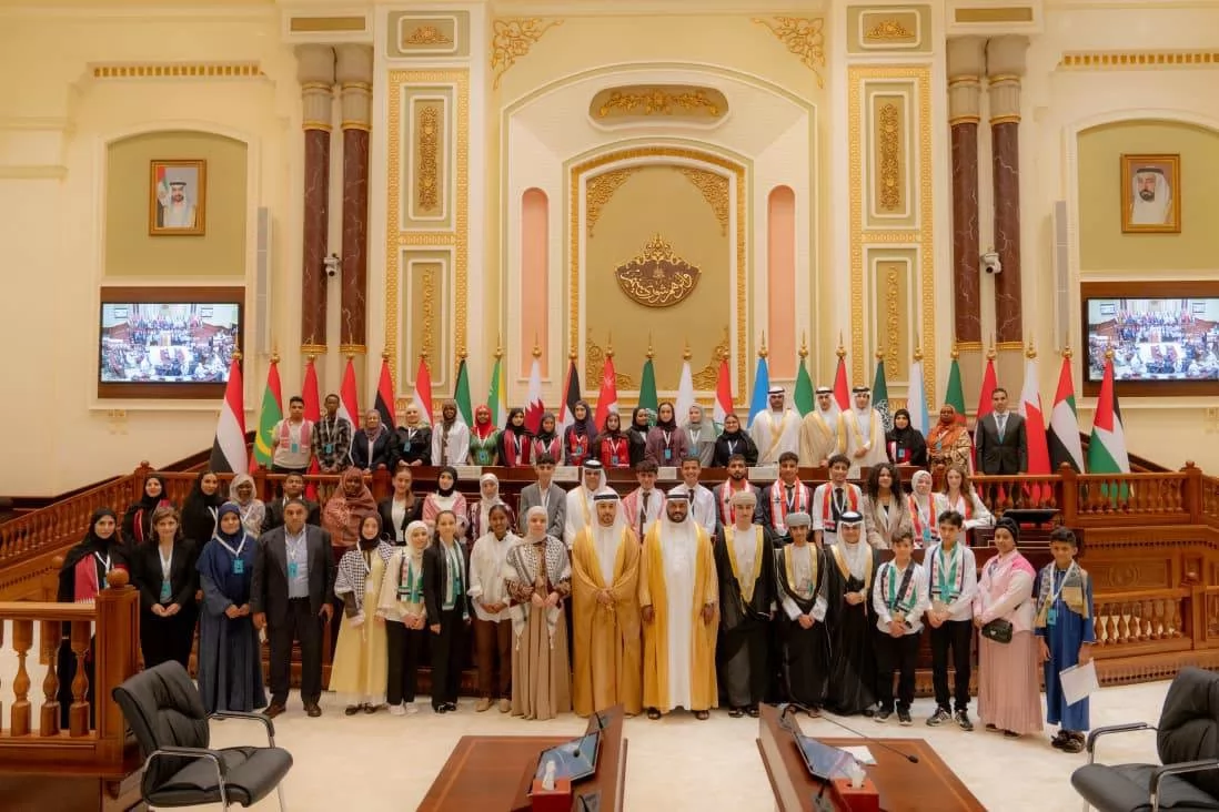 سفراء الطفولة يمثلون مصر في البرلمان العربي للطفل بالشارقة