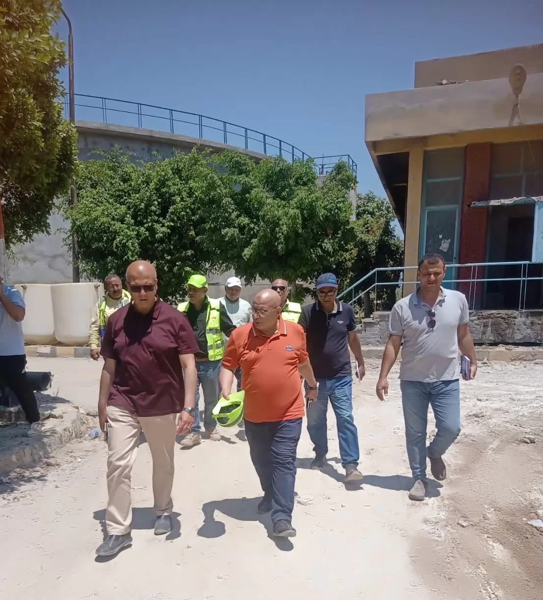 جولة مكثفة للإسكان لمتابعة محطات المياه في كفر الشيخ