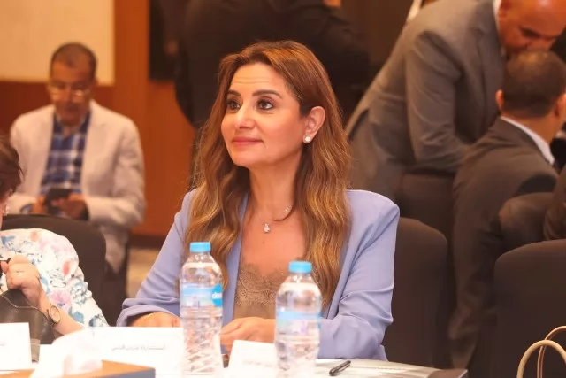  أمل عمار تشهد منتدى حوار الثقافات بالهيئة القبطية الانجيلية