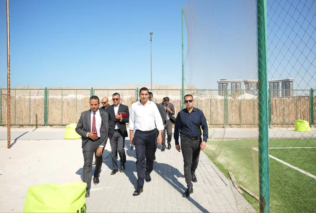 رئيس جهاز العلمين الجديدة يستقبل وزير الرياضة لبحث تشغيل المنشآت