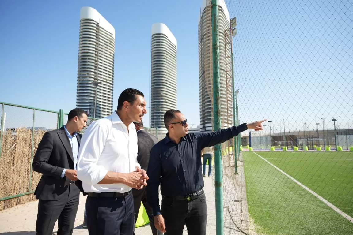 رئيس جهاز العلمين الجديدة يستقبل وزير الرياضة لبحث تشغيل المنشآت