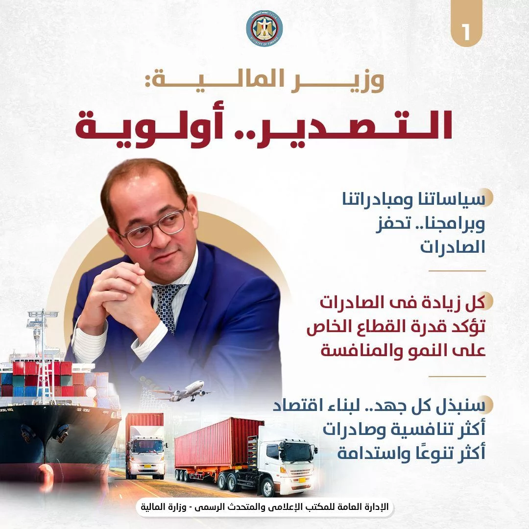انفوجرافات توضيحية من المالية تؤكد بالأرقام: 