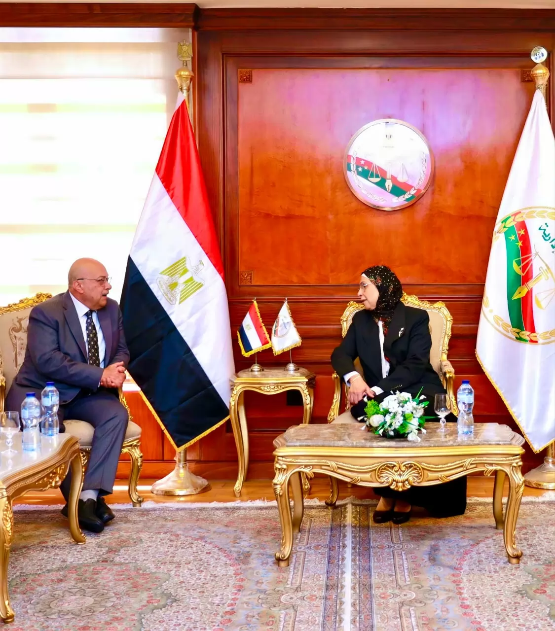 رئيس نادي قضاة مصر يهنئ رئيسة النيابة الإدارية بمنصبها