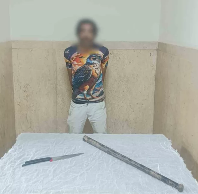 الداخلية» تضبط متهمًا باستعراض القوة بـ «عصا وسلاح أبيض» في بشتيل
