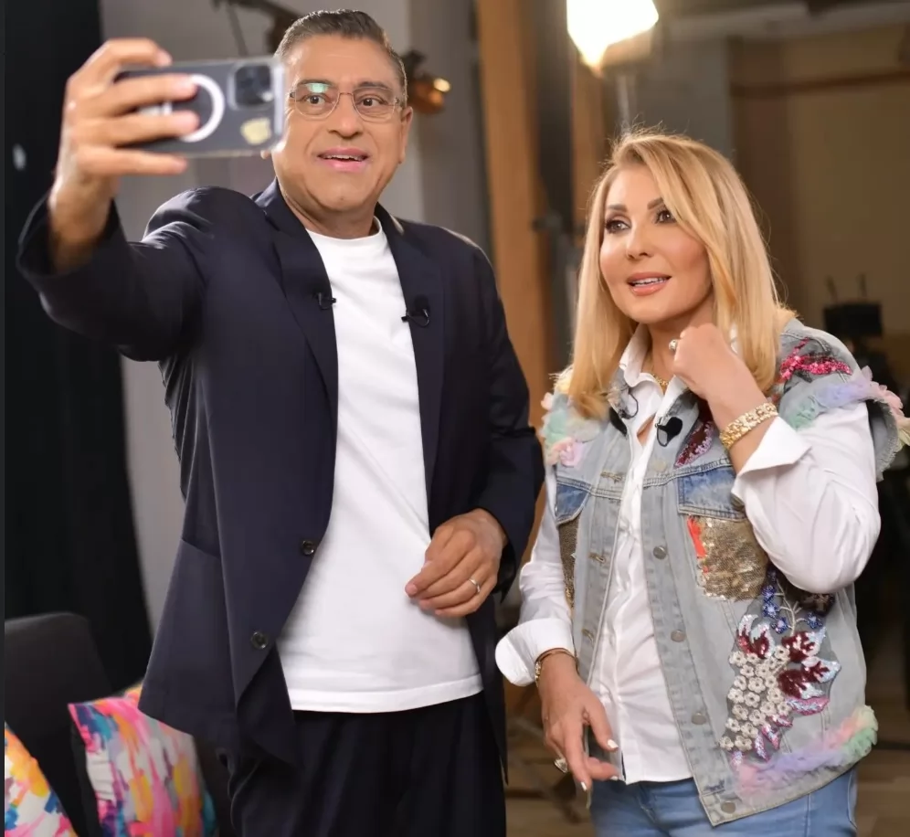 نادية الجندي ضيفة معتز الدمرداش في برنامج 