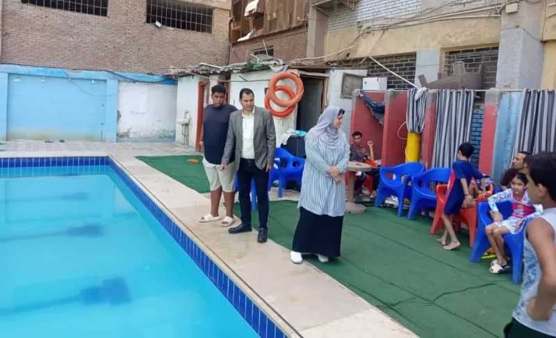 إغلاق حمام سباحة بمركز شباب بالقليوبية وإحالة المقصرين للتحقيق 
