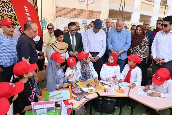  ختام برنامج تحسين مهارات القراءة والكتابة بالأشمونين  بالشرقية