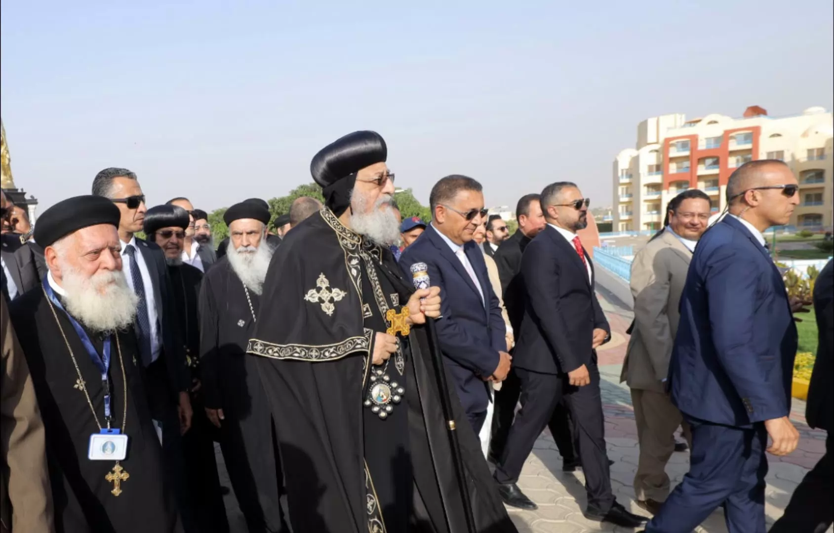 افتتاح مجمع أغصان الزيتون في العبور الجديدة