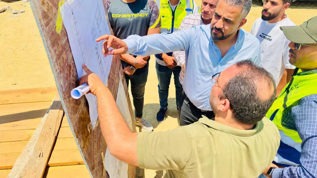 رئيس جهاز العبور الجديدة يتابع مشروعات المرافق وتسليم الأراضي