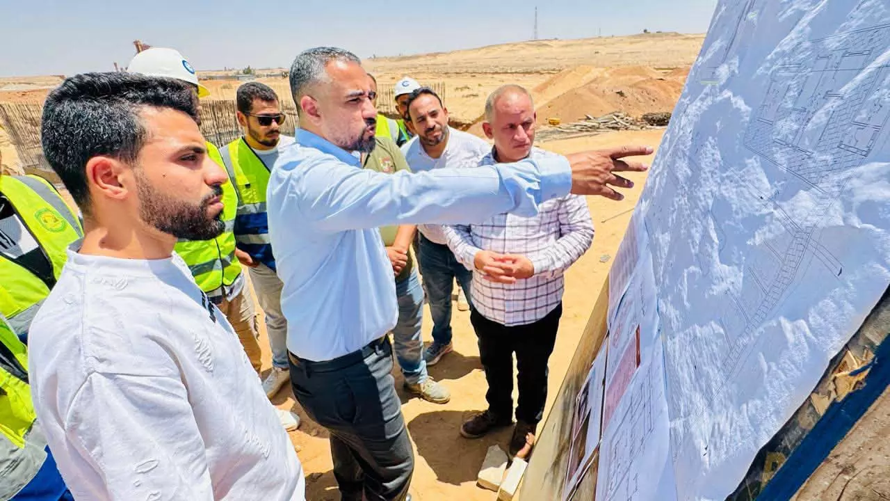 رئيس جهاز العبور الجديدة يتابع مشروعات المرافق وتسليم الأراضي