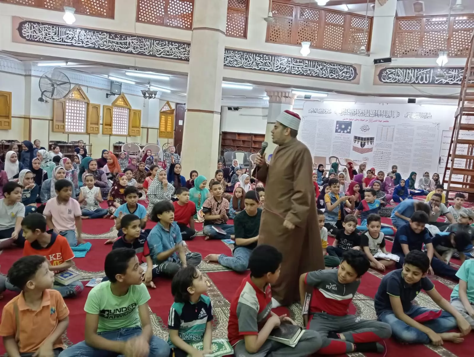 وزارة الأوقاف تواصل فعاليات البرنامج الصيفي للطفل