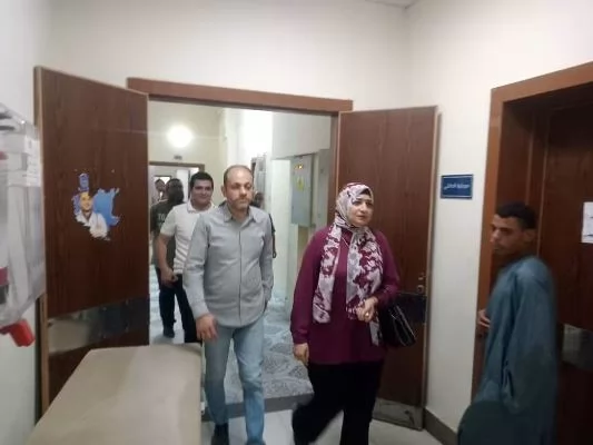 زيارة ليلية لمدير صحة المنيا لمتابعة سير العمل بمستشفى الفكرية 