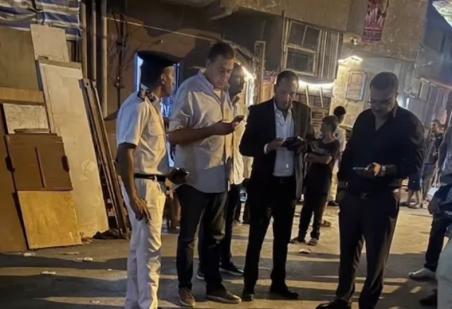 مصرع 4 وإصابة 5 آخرين أثر انهيار عقار حدائق القبة