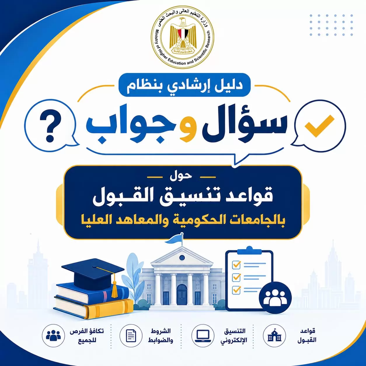 تنسيق المرحلة الثانية..أدلة إرشادية للتوعية بالتنسيق الإلكتروني 