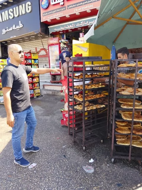  حملات مكثفة لإزالة التعديات وإعادة الانضباط للشارع الشرقاوي