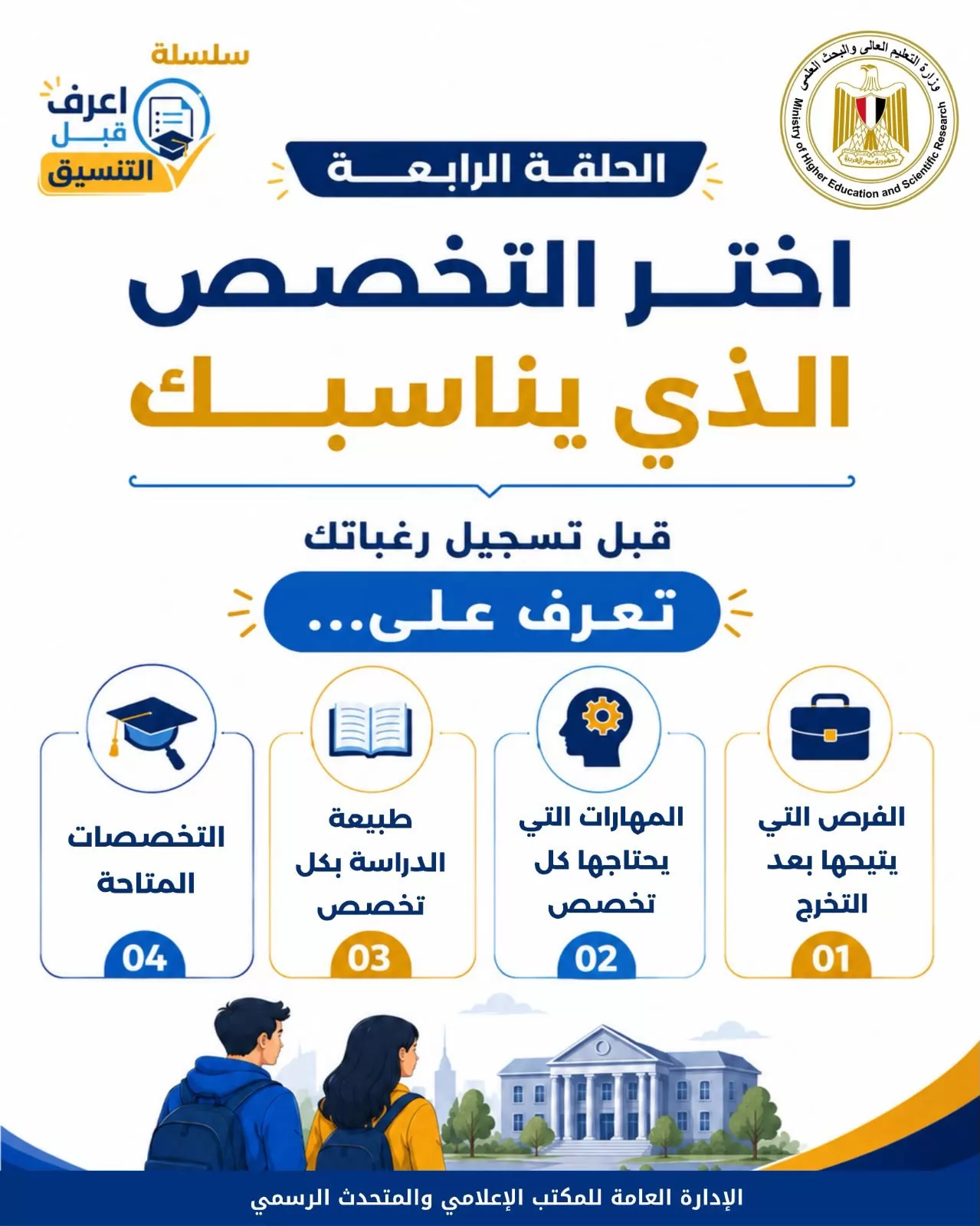 التعليم العالي تطلق سلسلة 