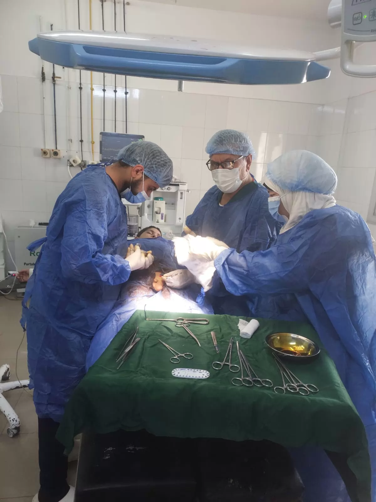 إجراء 94 عملية جراحية وقسطرة قلبية خلال 48 ساعة بأشمون العام