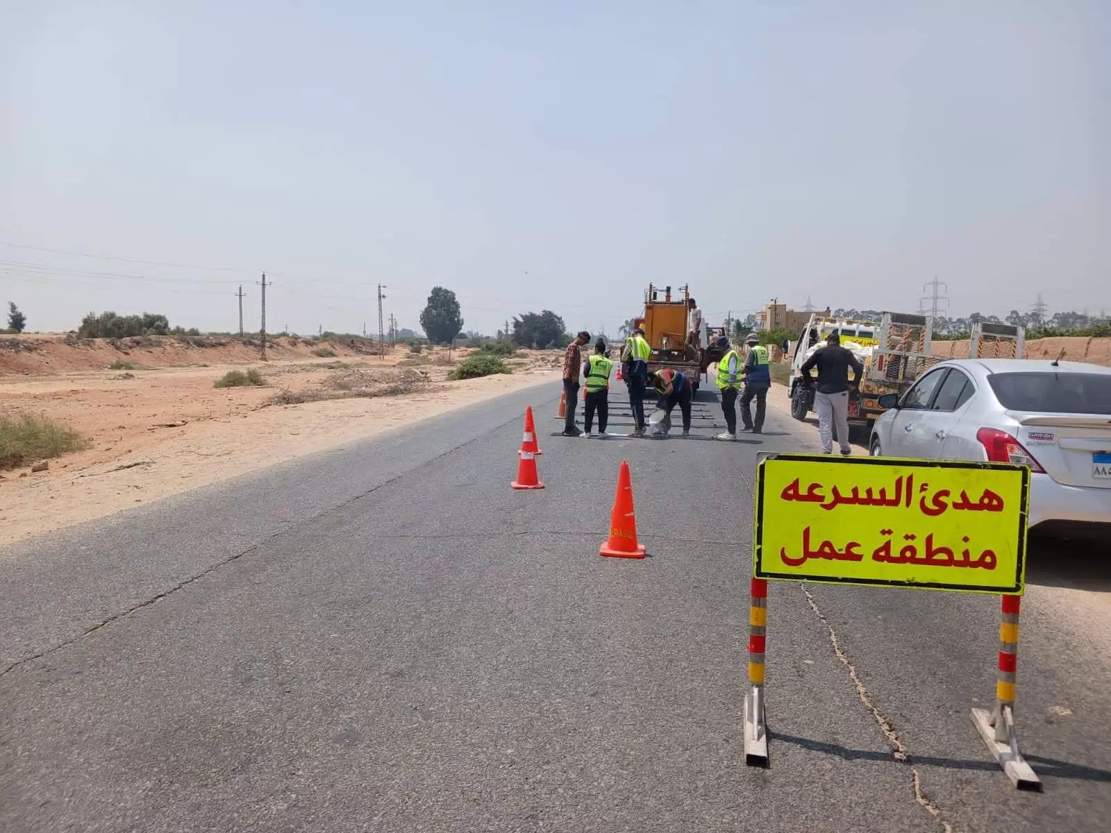 5 إجراءات فورية بعد حادث الدواويس في الإسماعيلية..صور