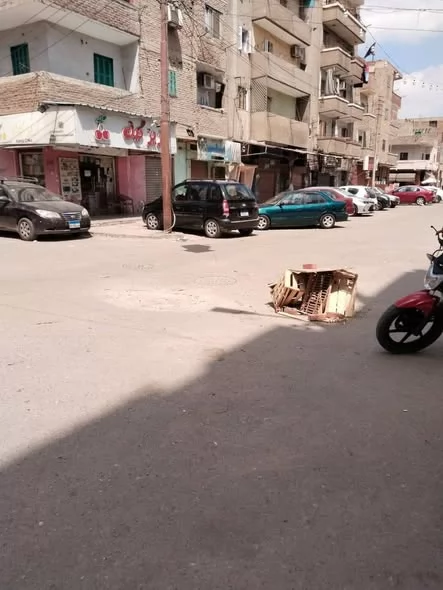 إصلاح هبوطين أرضيين في شوارع الإسماعيلية..صور