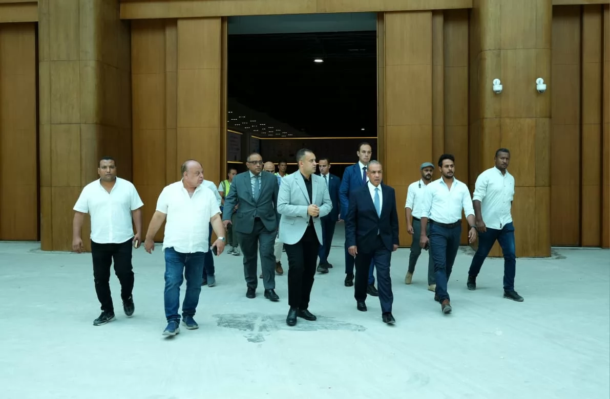وزيرالخارجية يتفقد مركز المعارض بالعلمين لاستضافة القمة الأفريقية