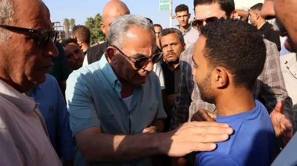 محافظ الإسماعيلية يتفقد مستوى الخدمات في أبوصوير..صور