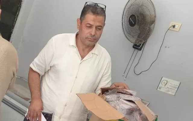 ضبط 330 كيلو لحوم مجهولة ودواجن فاسدة بمحلات مشهورة فى مدينة بدر