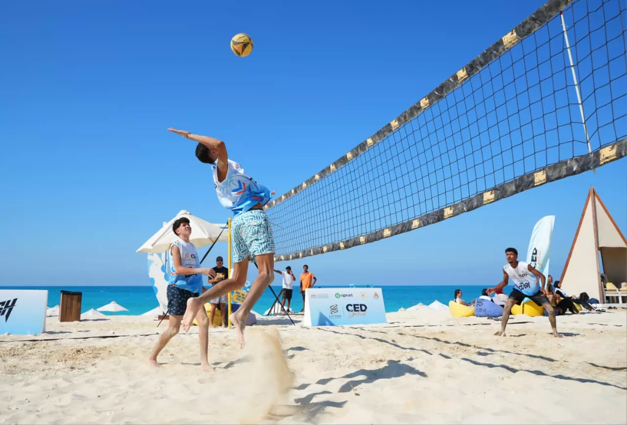 العلمين الجديدة تستضيف بطولة Sportival على الشاطئ .. صور