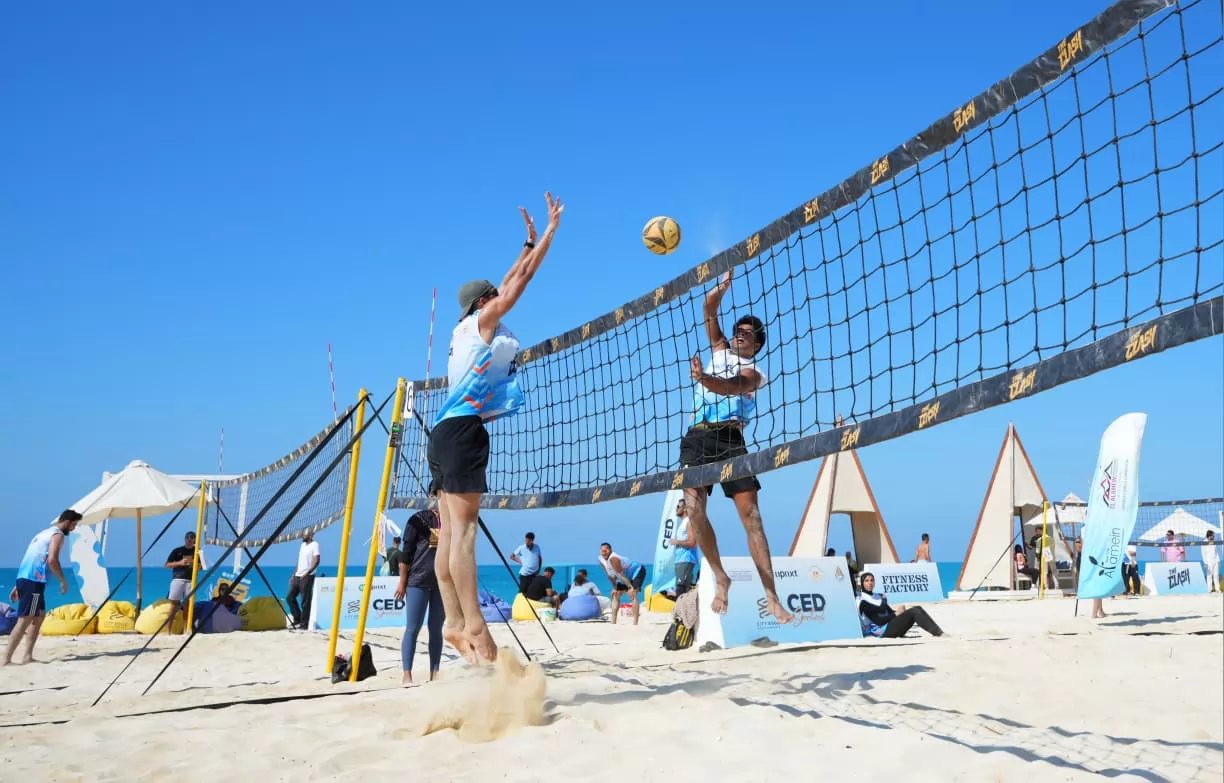 العلمين الجديدة تستضيف بطولة Sportival على الشاطئ .. صور