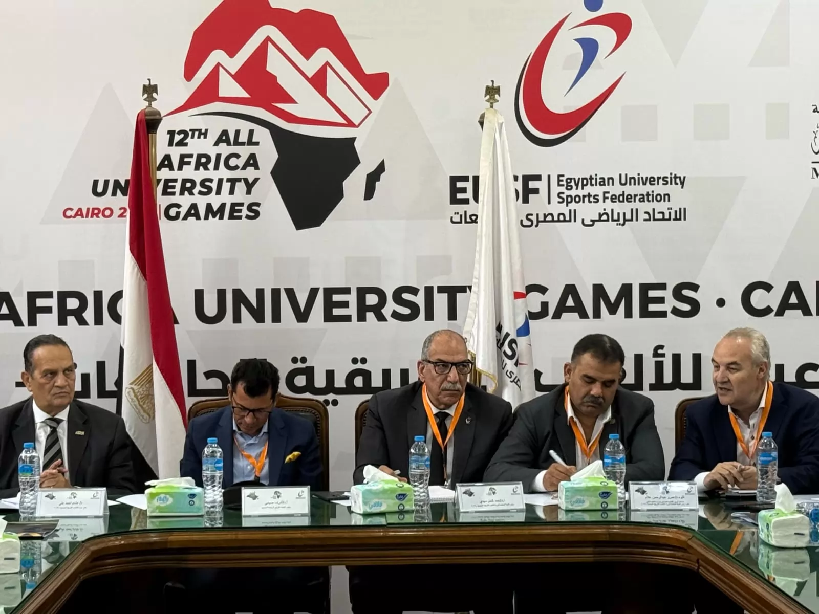 اللجنةالعليا تتابع استعدادات انطلاق دورةالألعاب الإفريقيةللجامعات