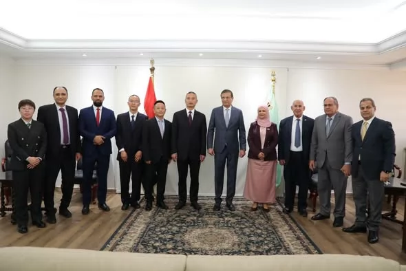 وزير الزراعة يبحث مع وفد صيني توطين صناعة المبيدات
