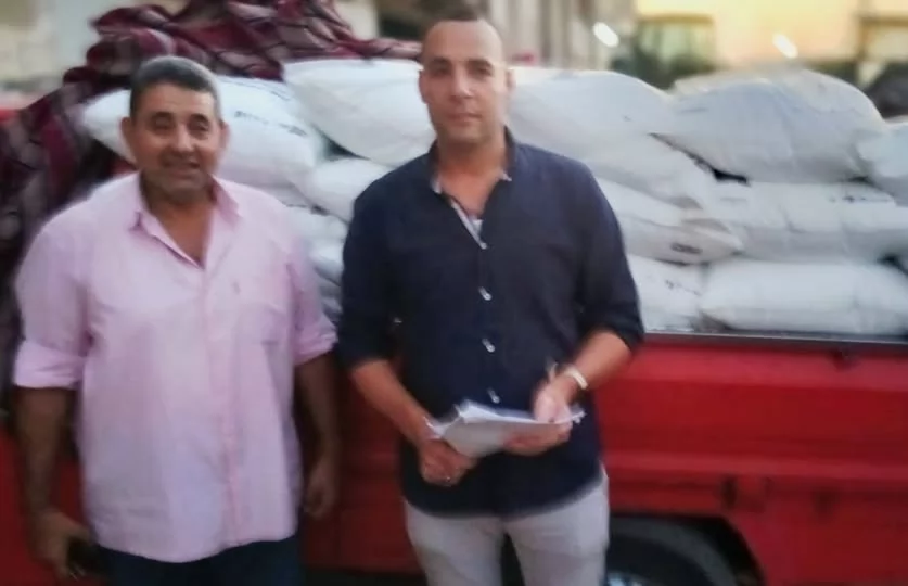 ضبط 10 شكاير لب و250 شيكارة أسمدة و128 شيكارة دقيق بالبحيرة