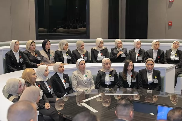 الغنام يستقبل  أوائل الخريجين المنضمين لـ 