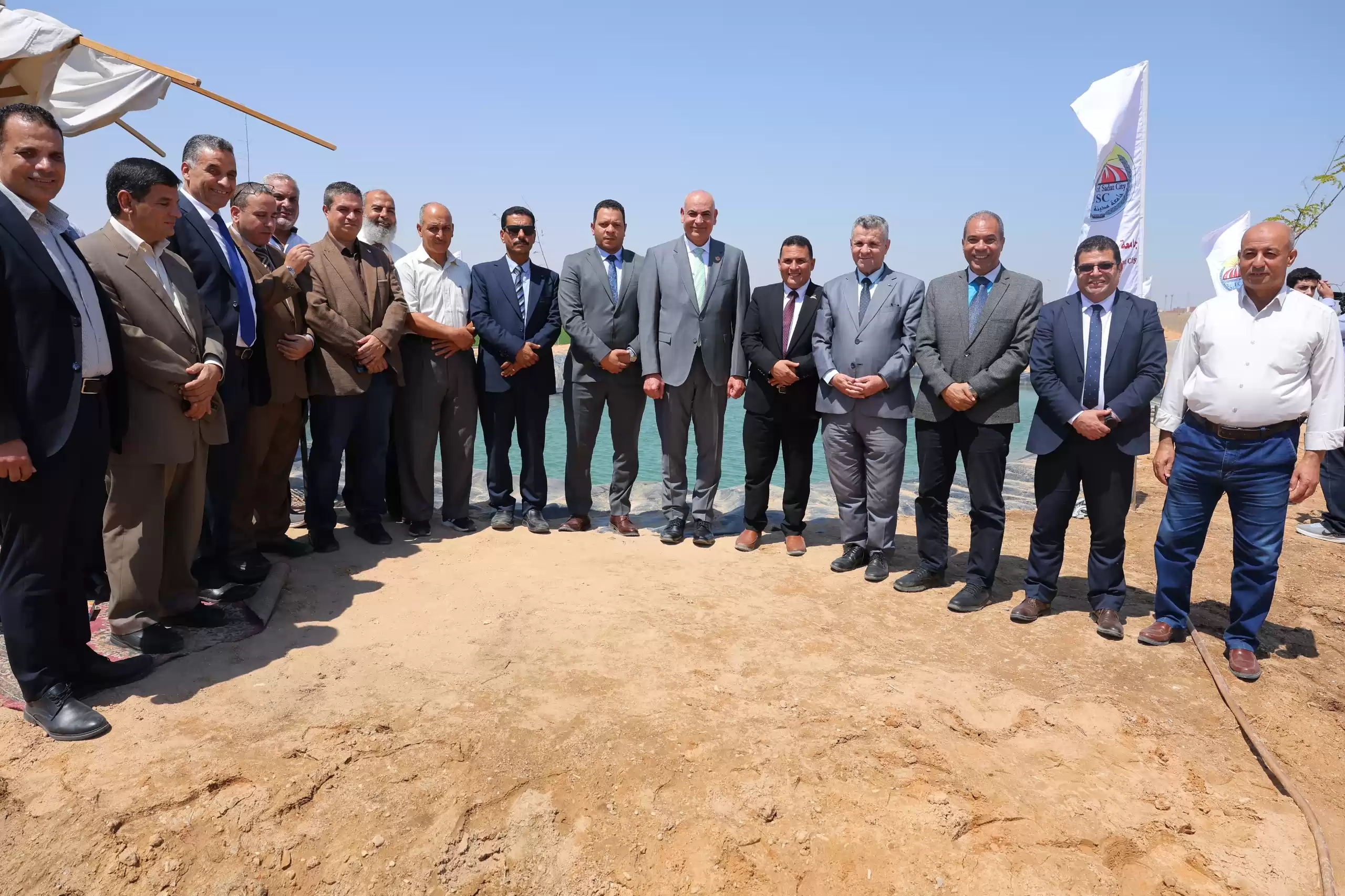 بيطري السادات تدشن أول مزرعة للاستزراع السمكي على كليات بيطرى مصر