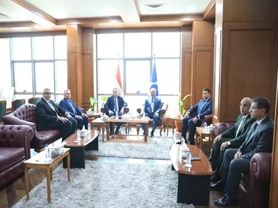 وزير التعليم العالي يبحث سبل التعاون المشترك مع محافظ السويس 