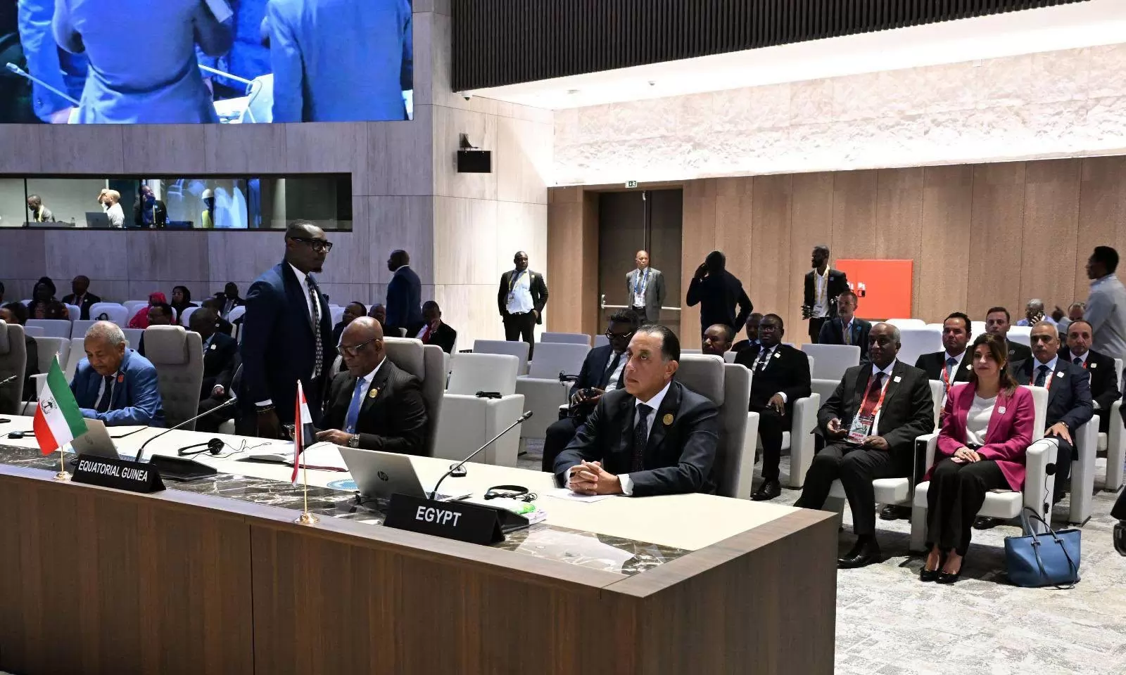 رئيس الوزراء يلقي كلمة أمام قمة الاتحاد الأفريقي الاستثنائية المنعقدة بأنجولا 