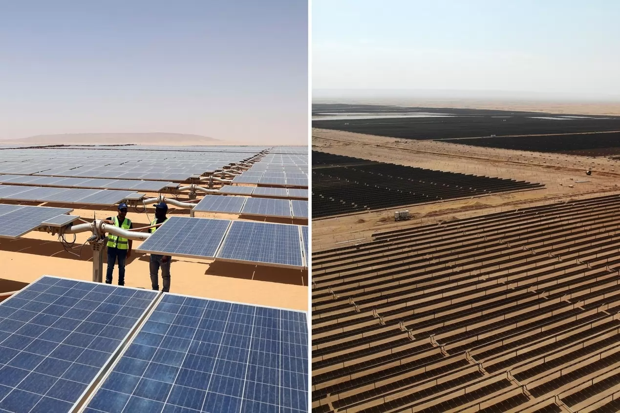 عدسة الكاميرا توثق النتائج المثمرة للتعاون الصيني
