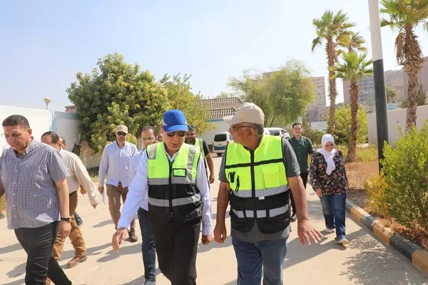 محافظ المنيا يتفقد محطة مياه سلطانة ويوجه برفع كفاءتها 