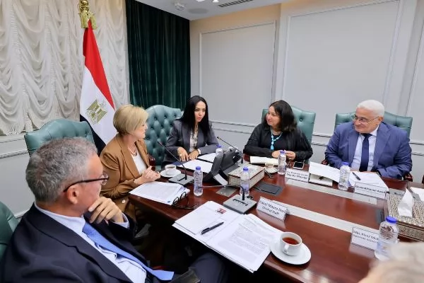 مايا مرسي تستقبل وزيرة العمل بالجمهورية الإيطالية