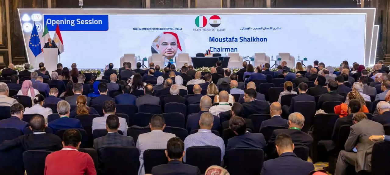 شيخون يستعرض فرص الاستثمار مع الشركات الإيطالية في إطار خطة «ماتي