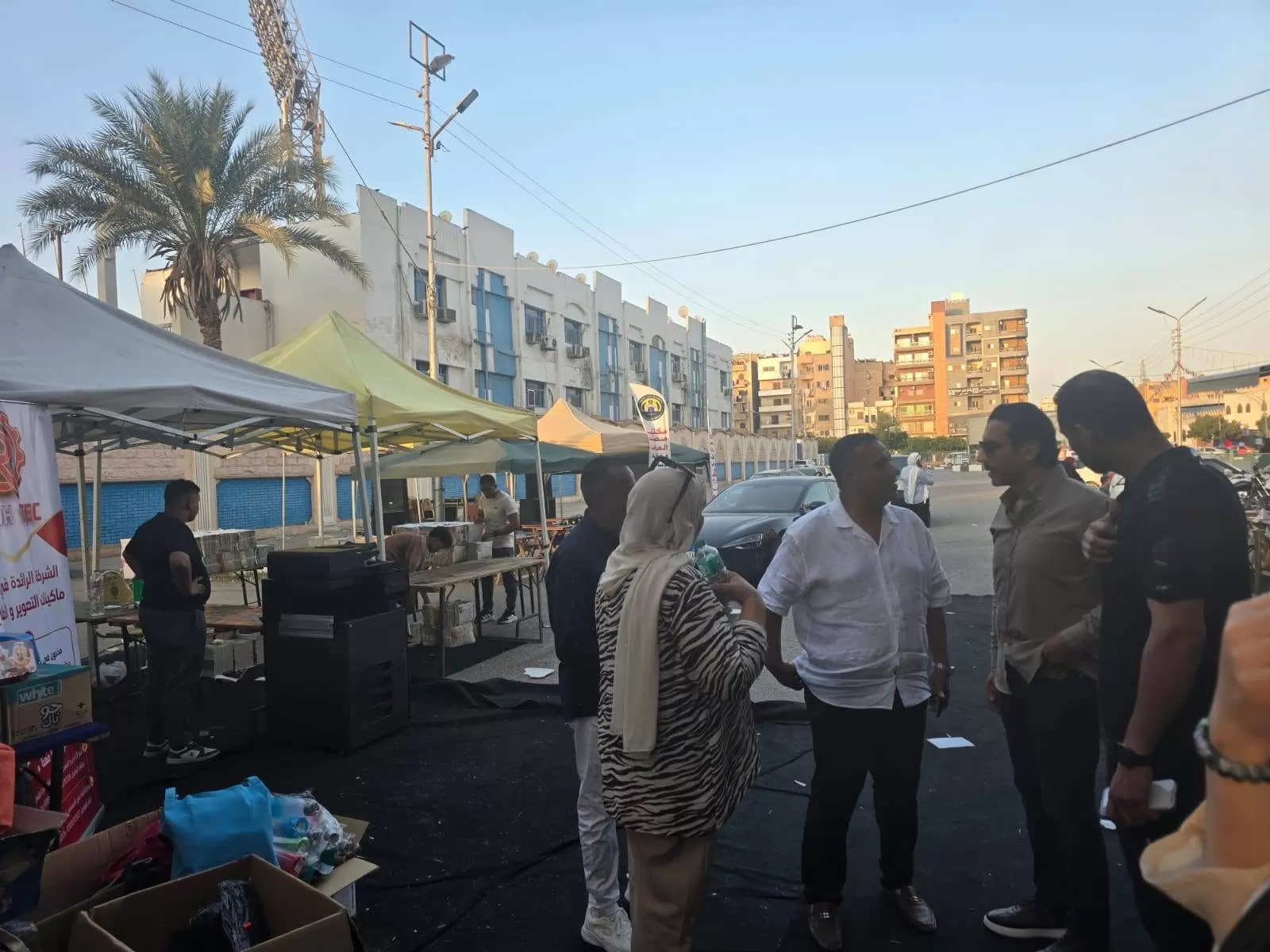 مستقبل وطن يفتتح معرضا للمستلزمات المدرسية بالإسماعيلية..صور