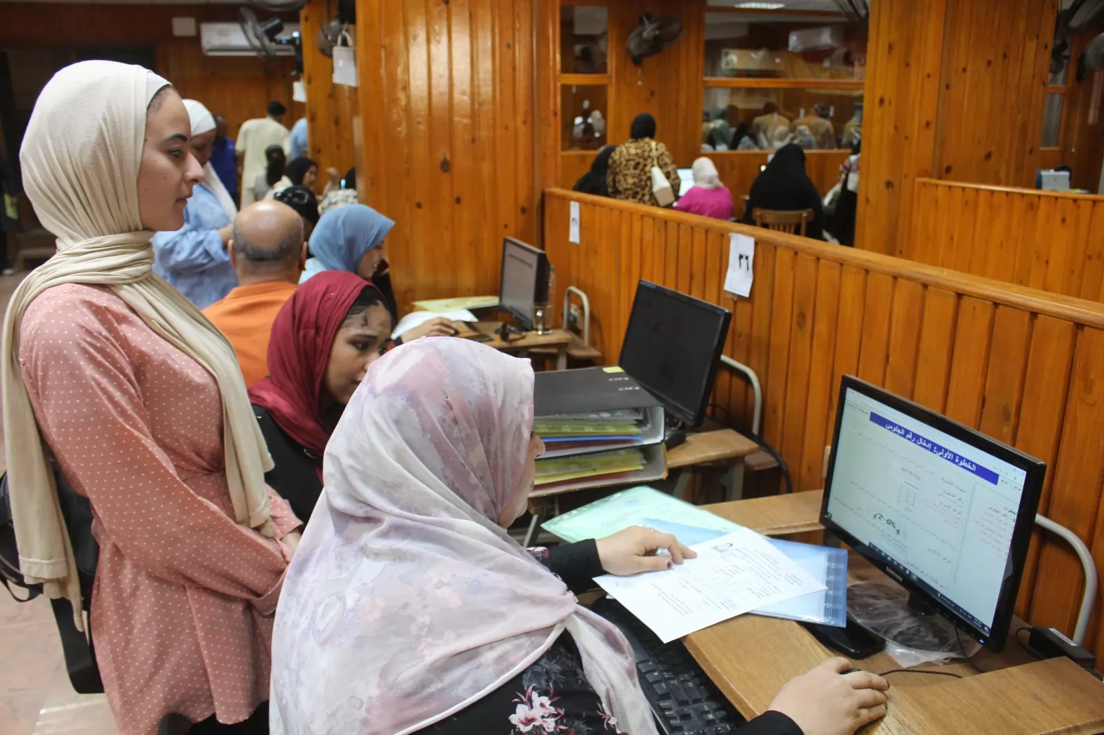 معامل التنسيق بالجامعات تواصل تقديم خدماتها لطلاب الشهادات الفنية