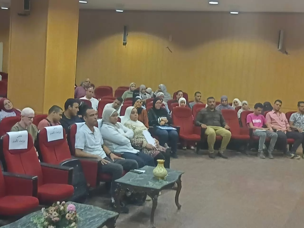 ألسن عين شمس تنظم لقاء تعريفي للطلاب الجدد من ذوي الهمم