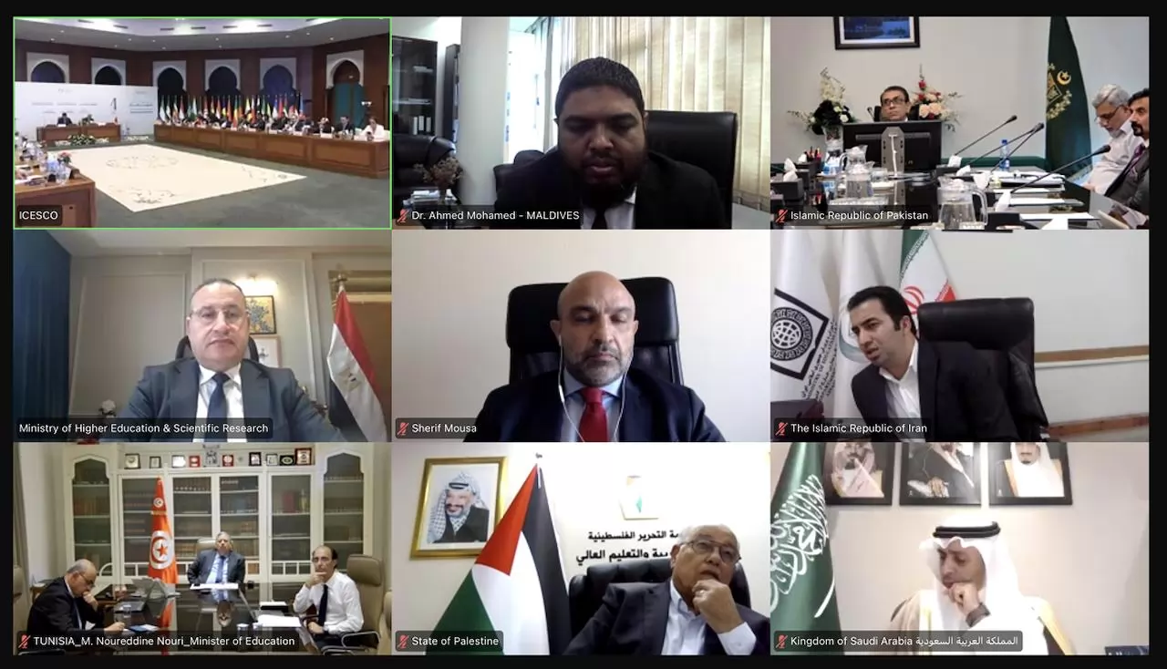 وزير التعليم العالي يفتتح الدورة الرابعة للمؤتمر العام للإيسيسكو