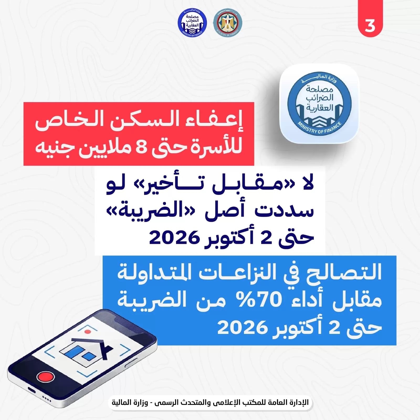 تسهيلات الضرائب العقارية.. حافز لمن يقدم الإقرار في الموعد
