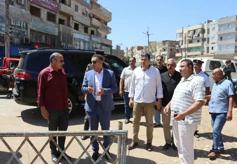 غلق كوبري ترعة الشرقاوية بشبين القناطر وفحص عاجل لحالته الإنشائية