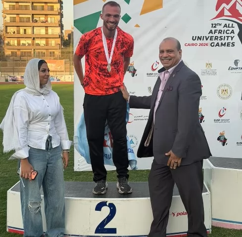 طلاب الجامعة المصرية الروسية يحصدون 4 ميداليات على مستوى إفريقيا.