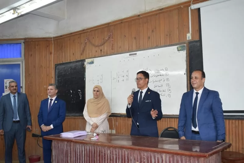 رئيس جامعة بنها يفتتح تطوير قسم وقاية النبات بمشتهر 