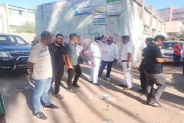 تطوير ورفع كفاءة الشوارع الداخلية بالحسينية ببلاط الإنترلوك 
